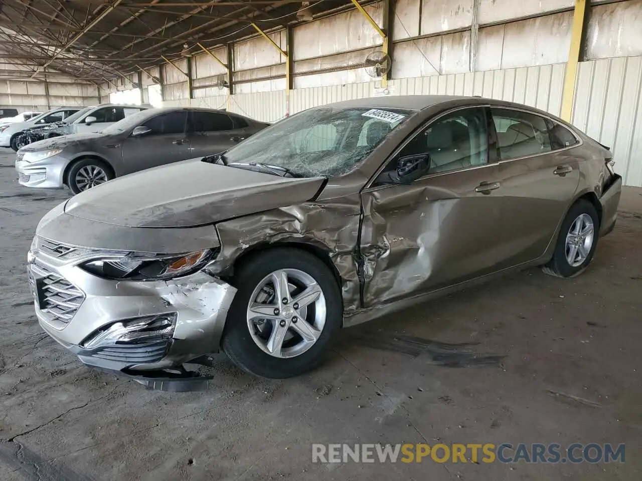 1 Photograph of a damaged car 1G1ZC5ST0RF228795 CHEVROLET MALIBU 2024