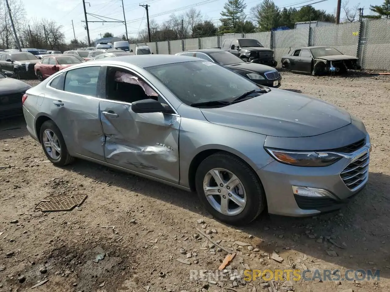 4 Photograph of a damaged car 1G1ZC5ST0RF231874 CHEVROLET MALIBU 2024