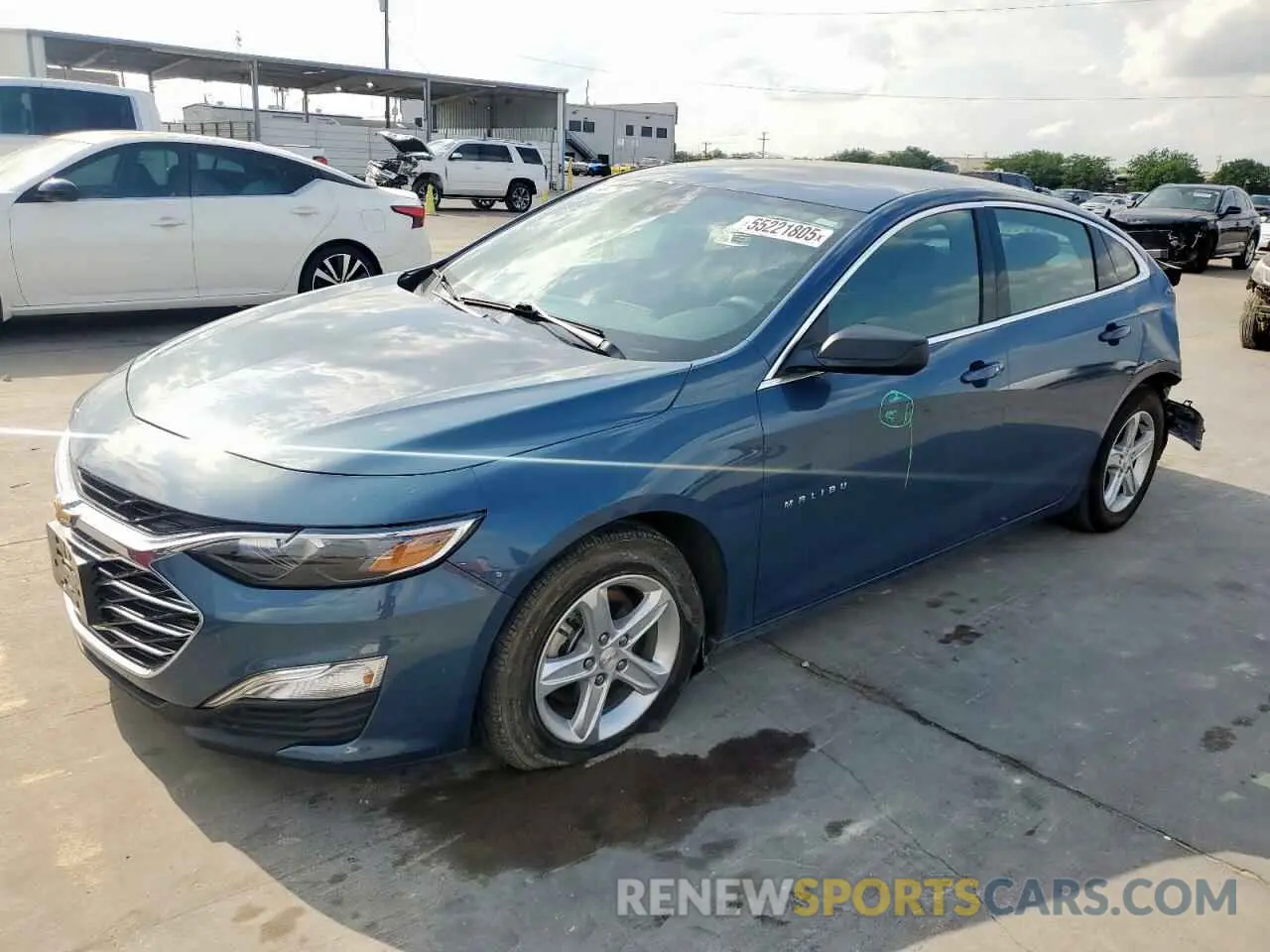 1 Photograph of a damaged car 1G1ZC5ST0RF232930 CHEVROLET MALIBU 2024