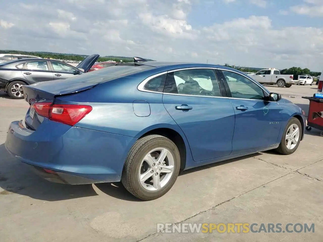 3 Photograph of a damaged car 1G1ZC5ST0RF232930 CHEVROLET MALIBU 2024