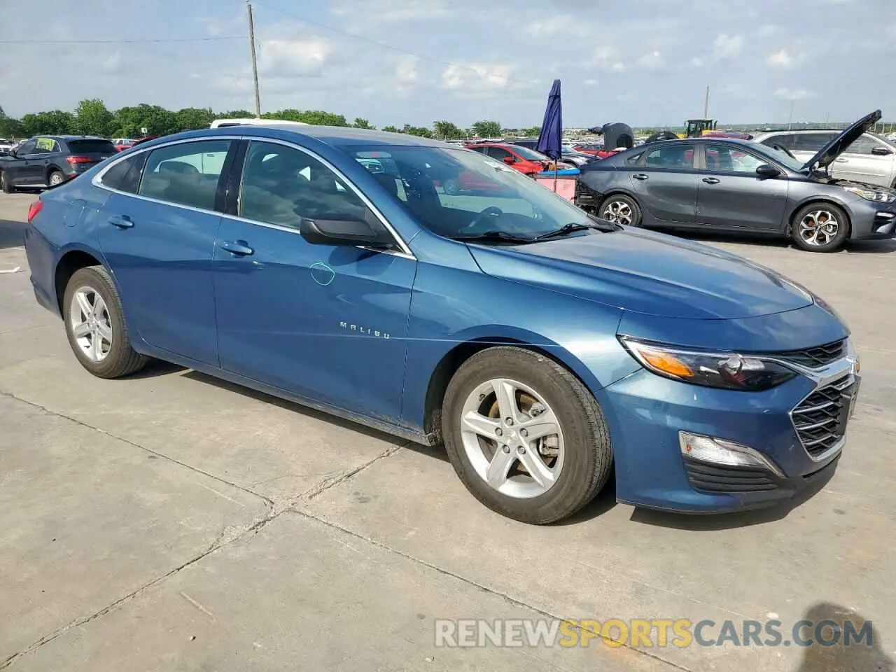 4 Photograph of a damaged car 1G1ZC5ST0RF232930 CHEVROLET MALIBU 2024