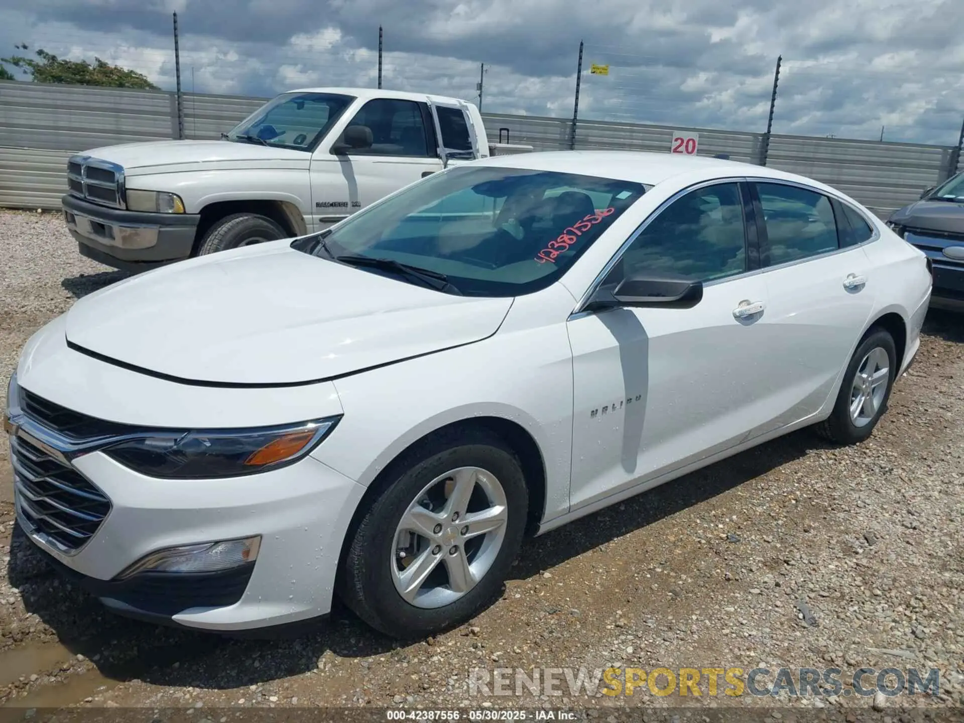 2 Photograph of a damaged car 1G1ZC5ST1RF176352 CHEVROLET MALIBU 2024