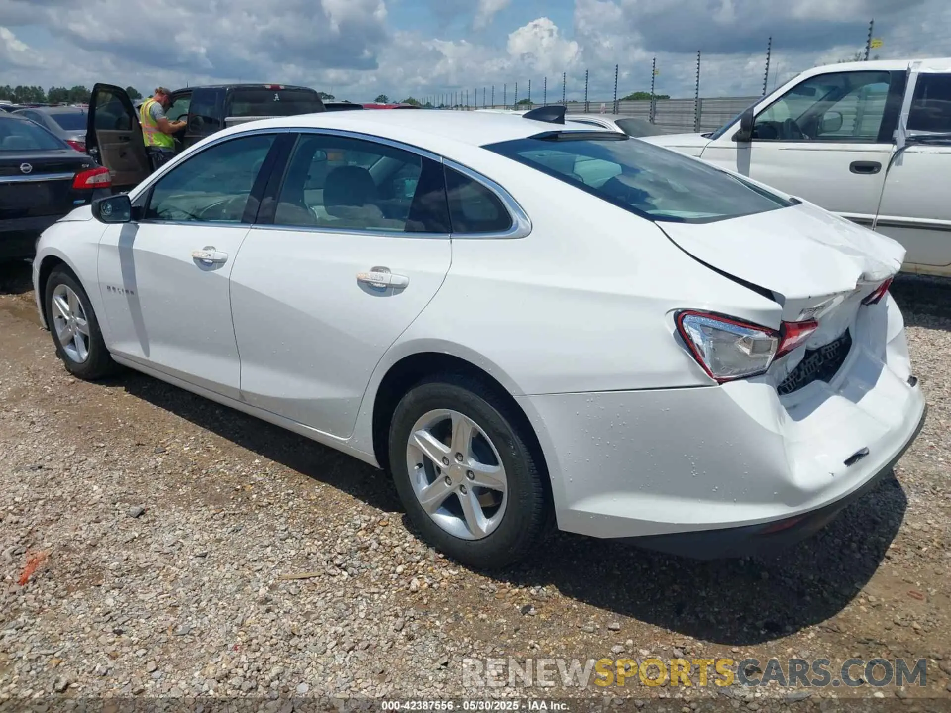 3 Photograph of a damaged car 1G1ZC5ST1RF176352 CHEVROLET MALIBU 2024