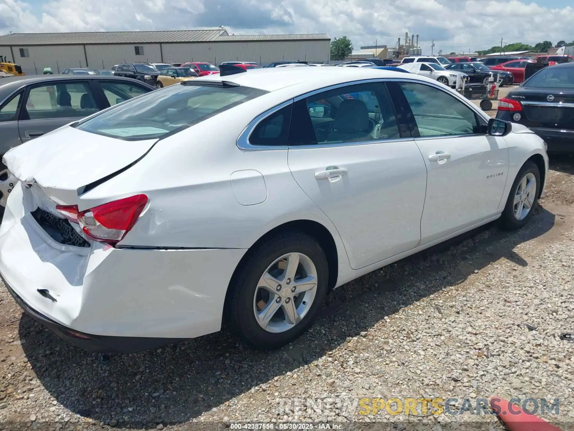 4 Photograph of a damaged car 1G1ZC5ST1RF176352 CHEVROLET MALIBU 2024