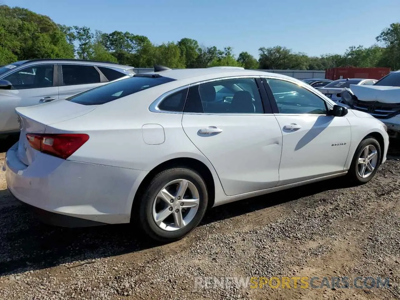 3 Photograph of a damaged car 1G1ZC5ST1RF191353 CHEVROLET MALIBU 2024