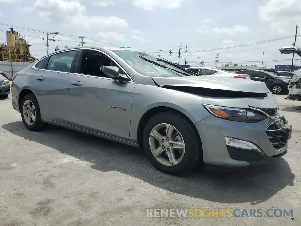 4 Photograph of a damaged car 1G1ZC5ST1RF232743 CHEVROLET MALIBU 2024