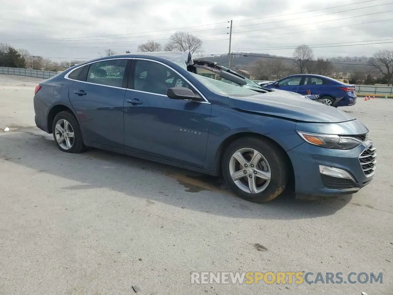 4 Photograph of a damaged car 1G1ZC5ST2RF125085 CHEVROLET MALIBU 2024