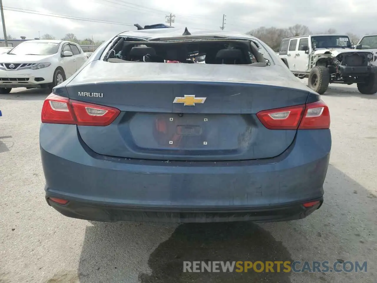 6 Photograph of a damaged car 1G1ZC5ST2RF125085 CHEVROLET MALIBU 2024