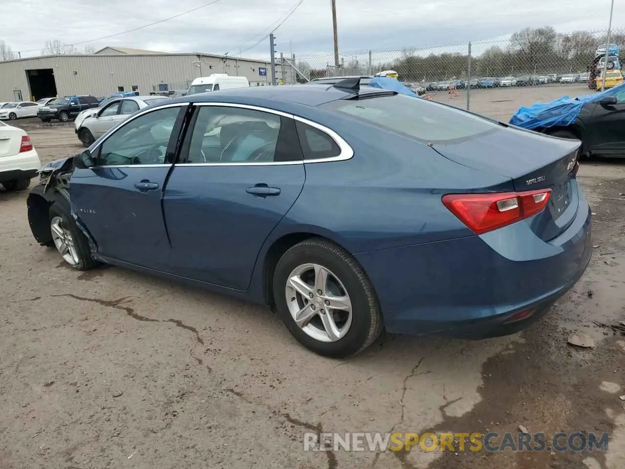 2 Photograph of a damaged car 1G1ZC5ST2RF130240 CHEVROLET MALIBU 2024