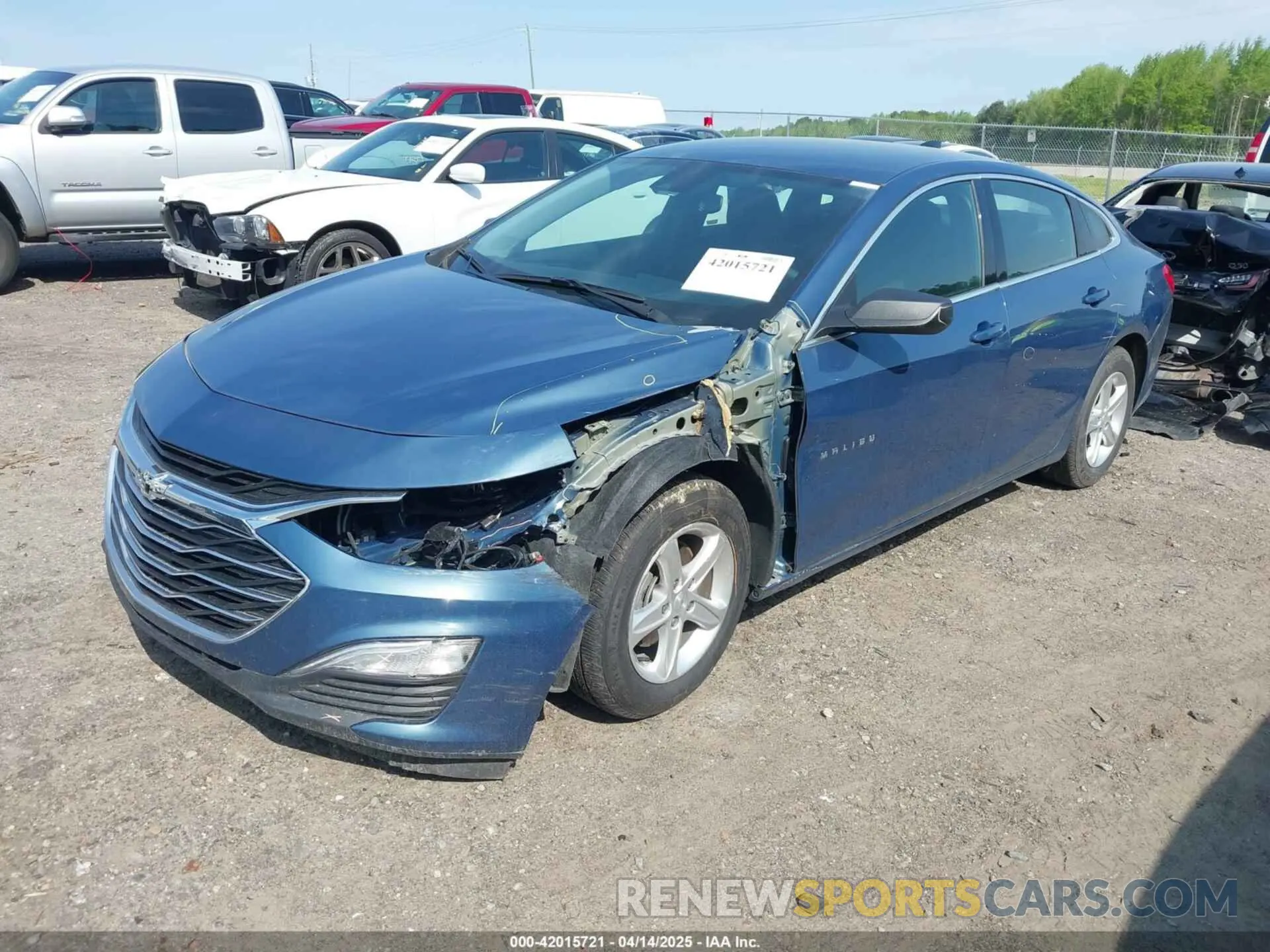 2 Photograph of a damaged car 1G1ZC5ST2RF130755 CHEVROLET MALIBU 2024