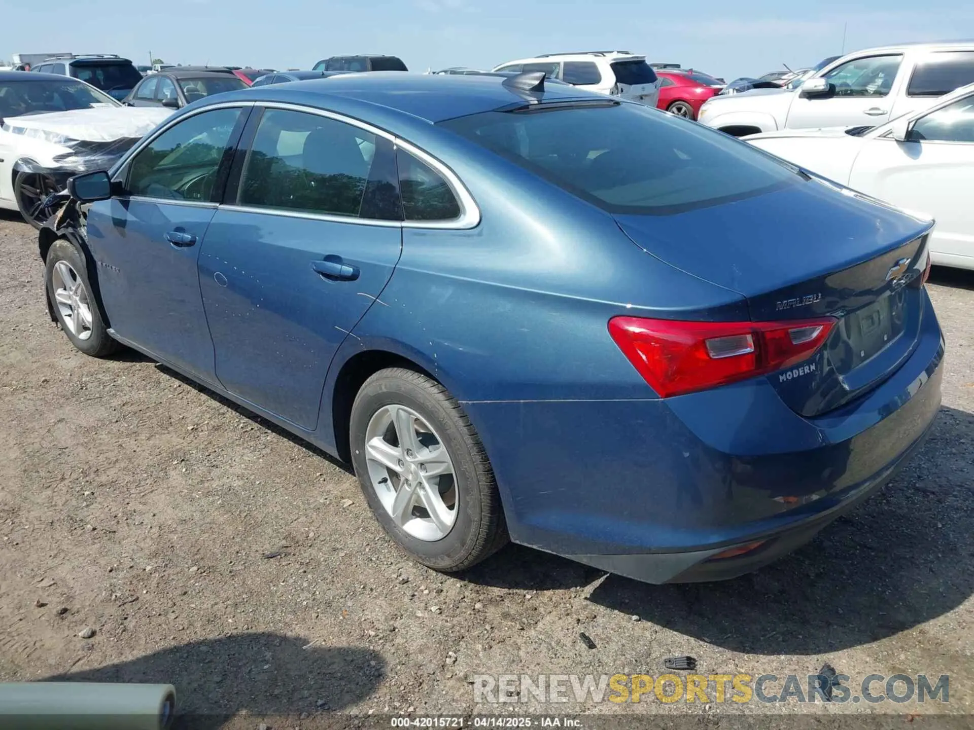 3 Photograph of a damaged car 1G1ZC5ST2RF130755 CHEVROLET MALIBU 2024