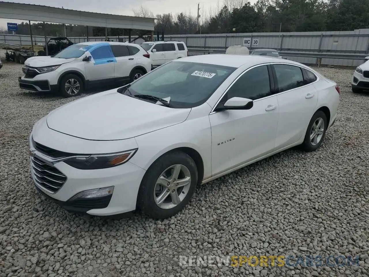 1 Photograph of a damaged car 1G1ZC5ST2RF165411 CHEVROLET MALIBU 2024