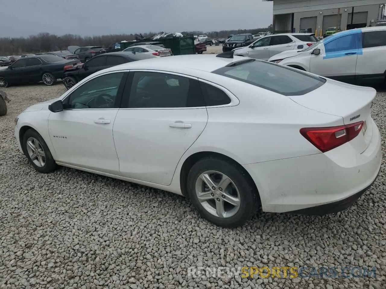 2 Photograph of a damaged car 1G1ZC5ST2RF165411 CHEVROLET MALIBU 2024