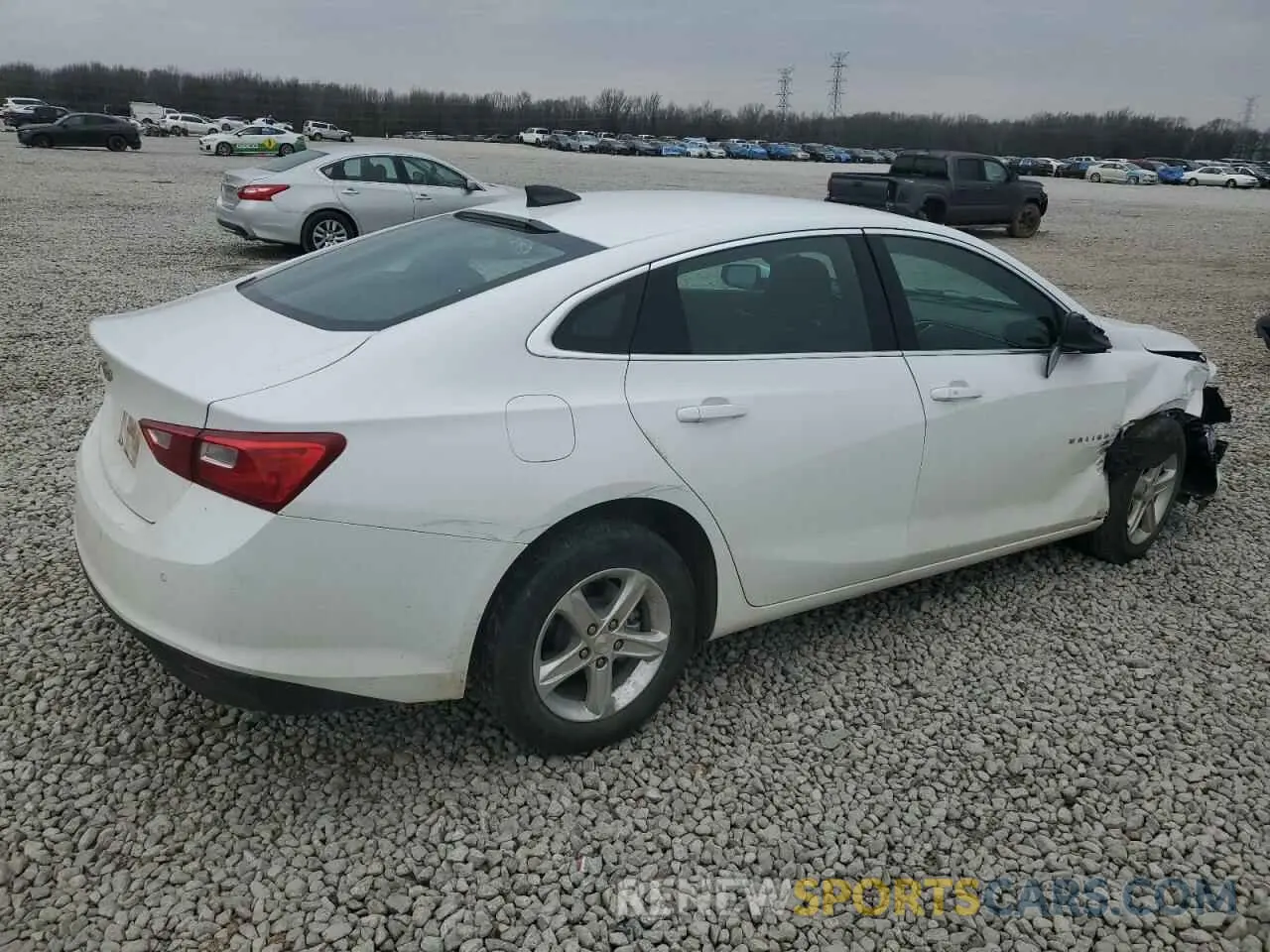 3 Photograph of a damaged car 1G1ZC5ST2RF165411 CHEVROLET MALIBU 2024