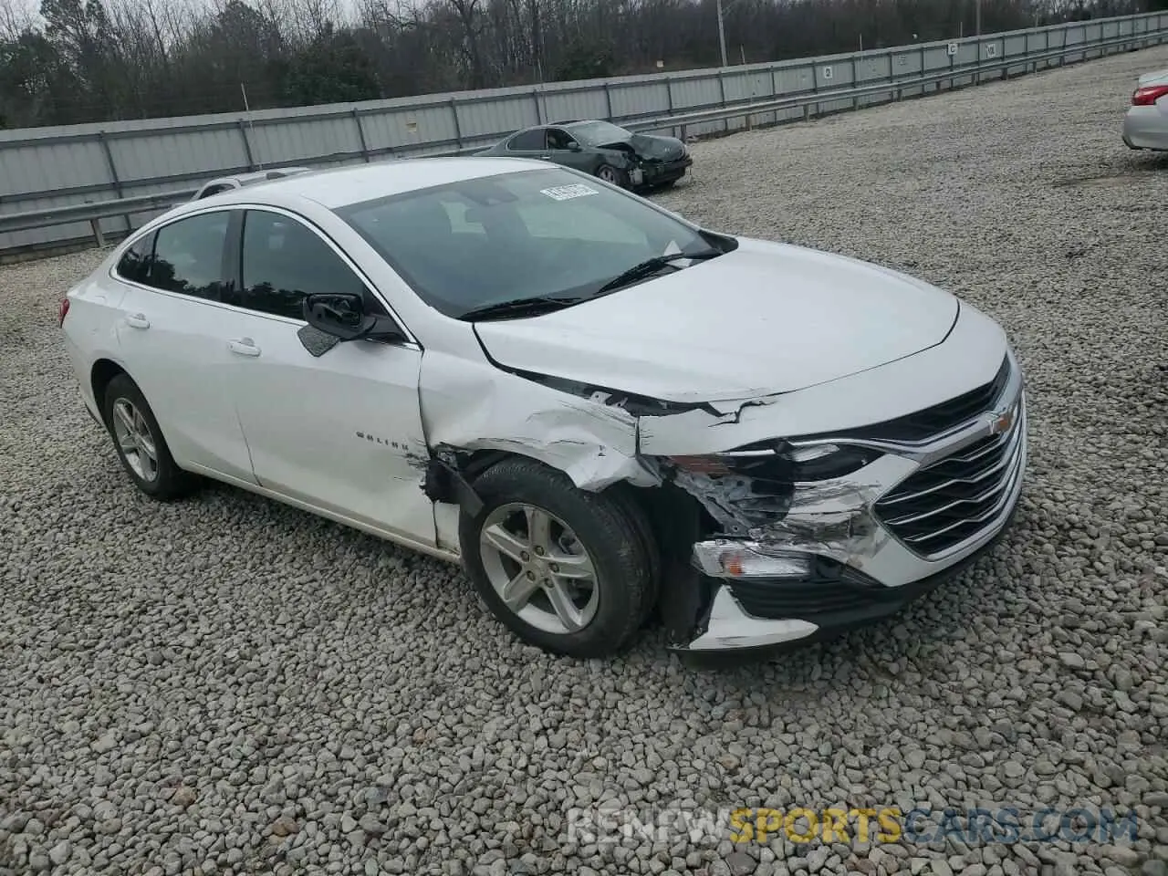4 Photograph of a damaged car 1G1ZC5ST2RF165411 CHEVROLET MALIBU 2024