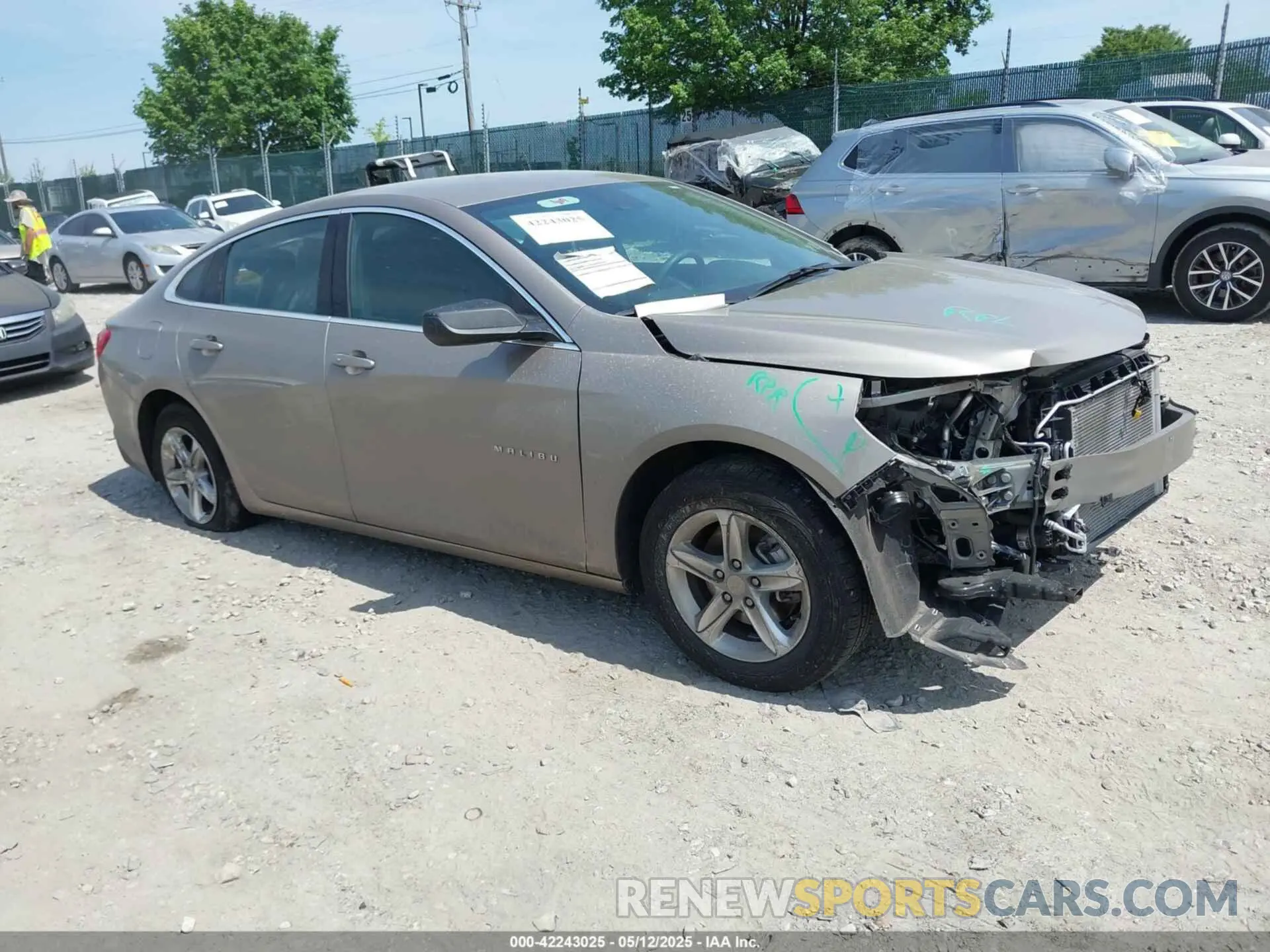 1 Photograph of a damaged car 1G1ZC5ST2RF232265 CHEVROLET MALIBU 2024