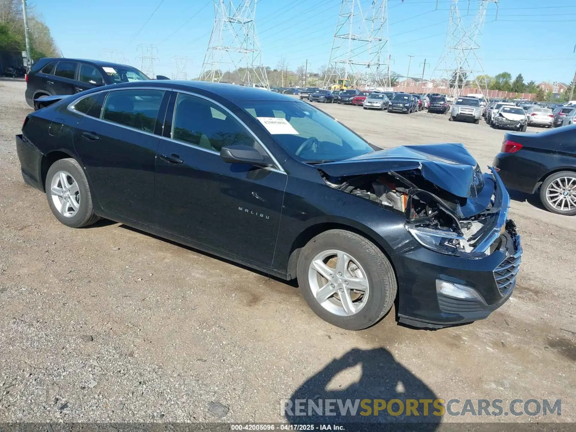 1 Photograph of a damaged car 1G1ZC5ST3RF132806 CHEVROLET MALIBU 2024