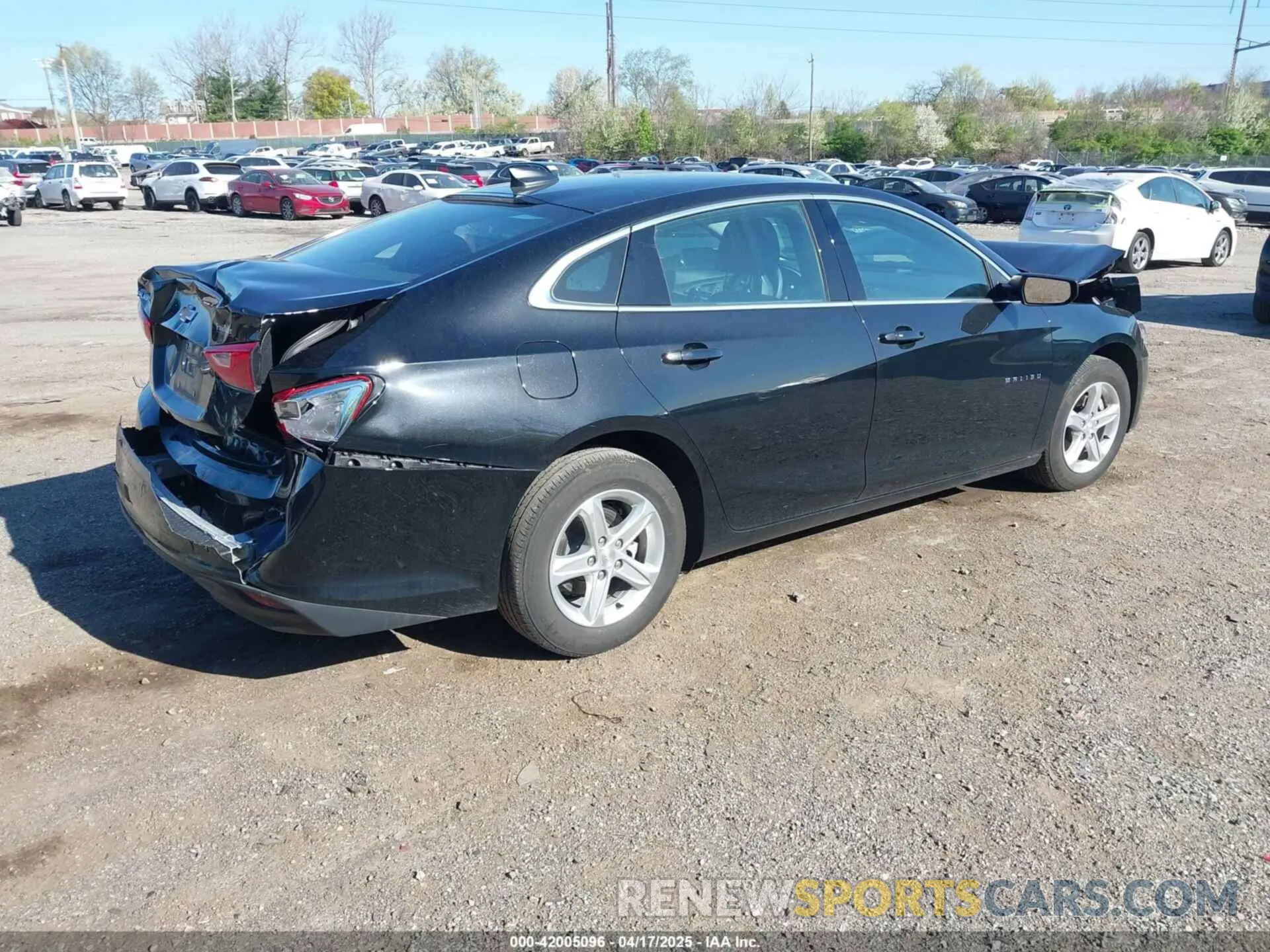 4 Photograph of a damaged car 1G1ZC5ST3RF132806 CHEVROLET MALIBU 2024