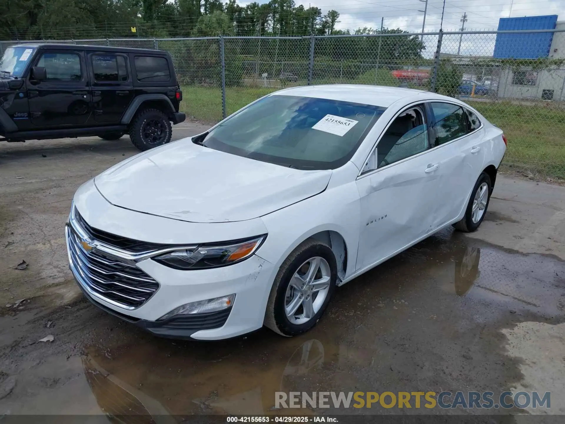 2 Photograph of a damaged car 1G1ZC5ST3RF226197 CHEVROLET MALIBU 2024