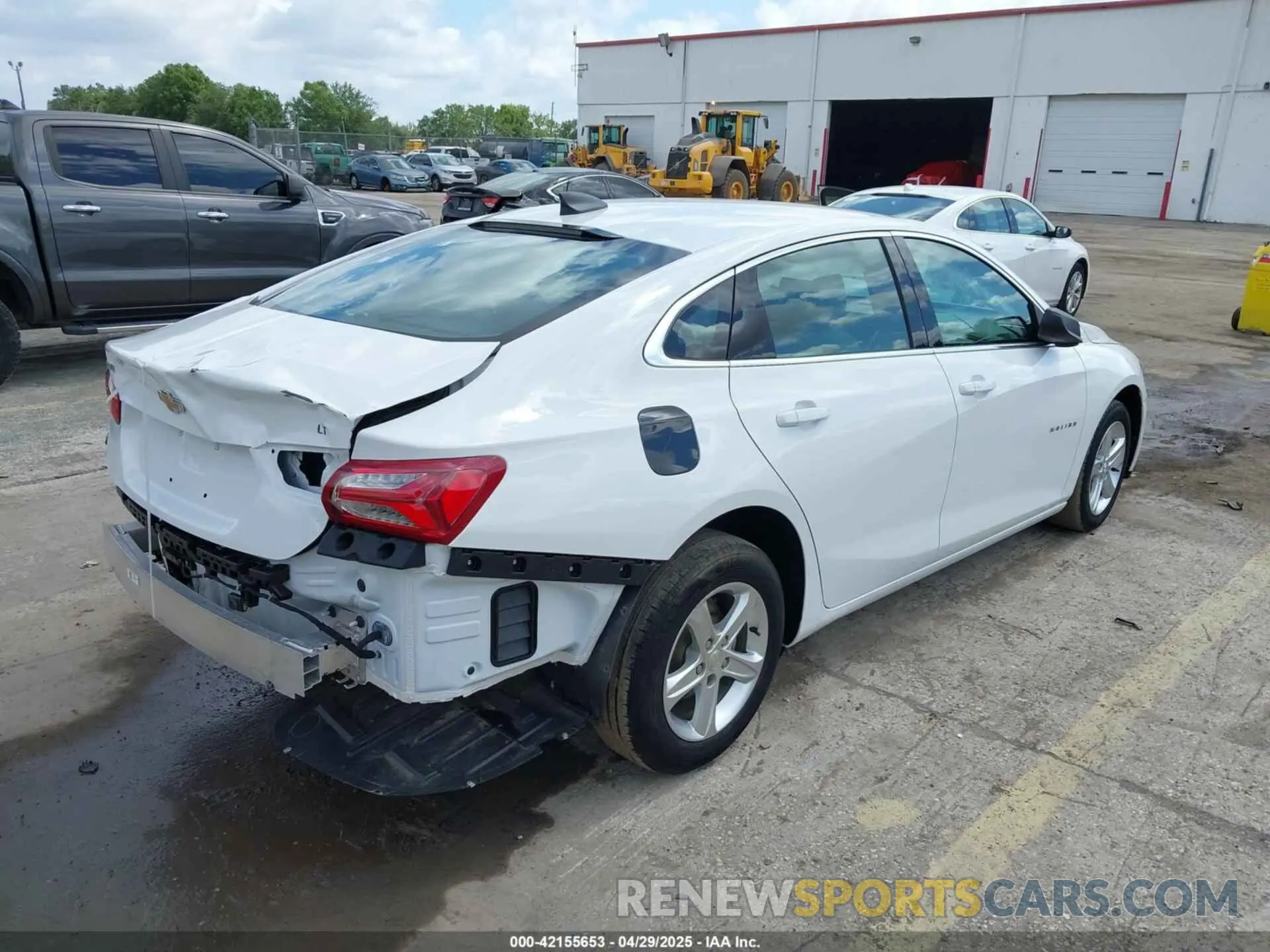 4 Photograph of a damaged car 1G1ZC5ST3RF226197 CHEVROLET MALIBU 2024