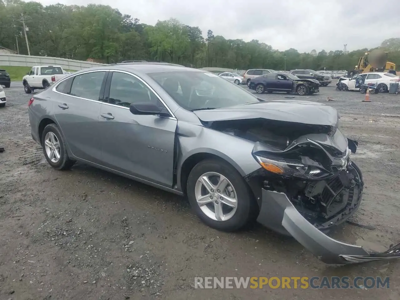 4 Photograph of a damaged car 1G1ZC5ST3RF241475 CHEVROLET MALIBU 2024