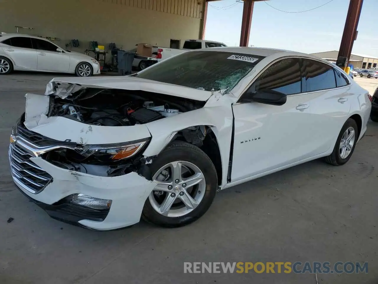 1 Photograph of a damaged car 1G1ZC5ST4RF146567 CHEVROLET MALIBU 2024