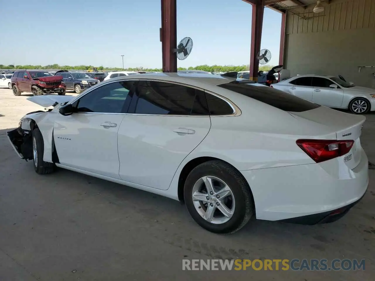 2 Photograph of a damaged car 1G1ZC5ST4RF146567 CHEVROLET MALIBU 2024