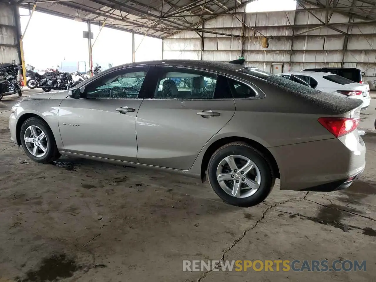 2 Photograph of a damaged car 1G1ZC5ST4RF233563 CHEVROLET MALIBU 2024
