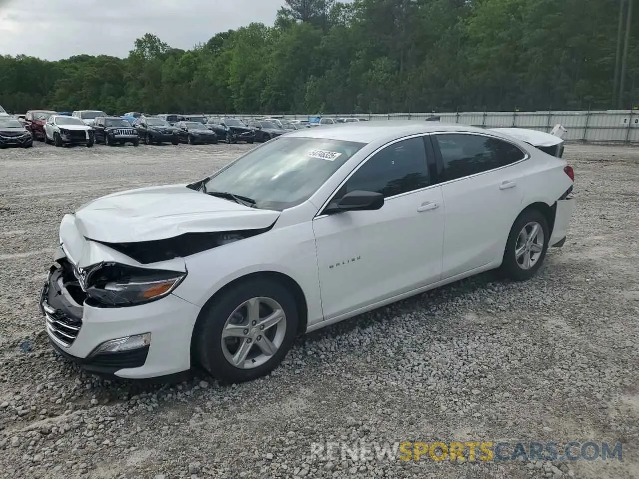 1 Photograph of a damaged car 1G1ZC5ST5RF127056 CHEVROLET MALIBU 2024