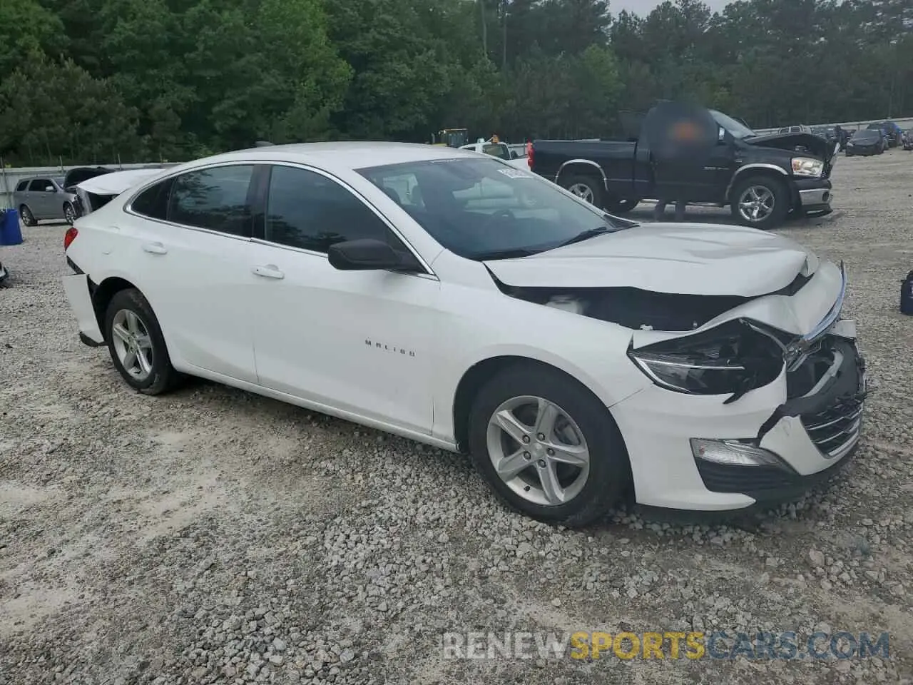 4 Photograph of a damaged car 1G1ZC5ST5RF127056 CHEVROLET MALIBU 2024