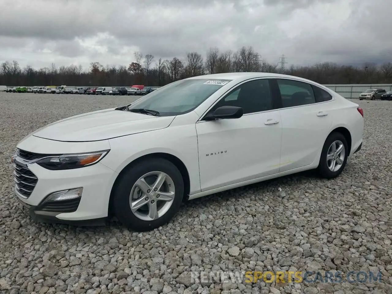 1 Photograph of a damaged car 1G1ZC5ST5RF247553 CHEVROLET MALIBU 2024