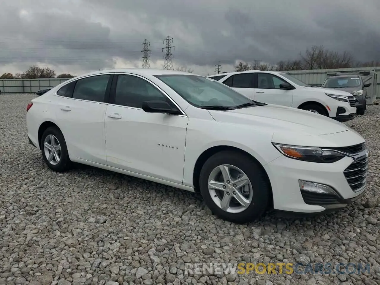 4 Photograph of a damaged car 1G1ZC5ST5RF247553 CHEVROLET MALIBU 2024