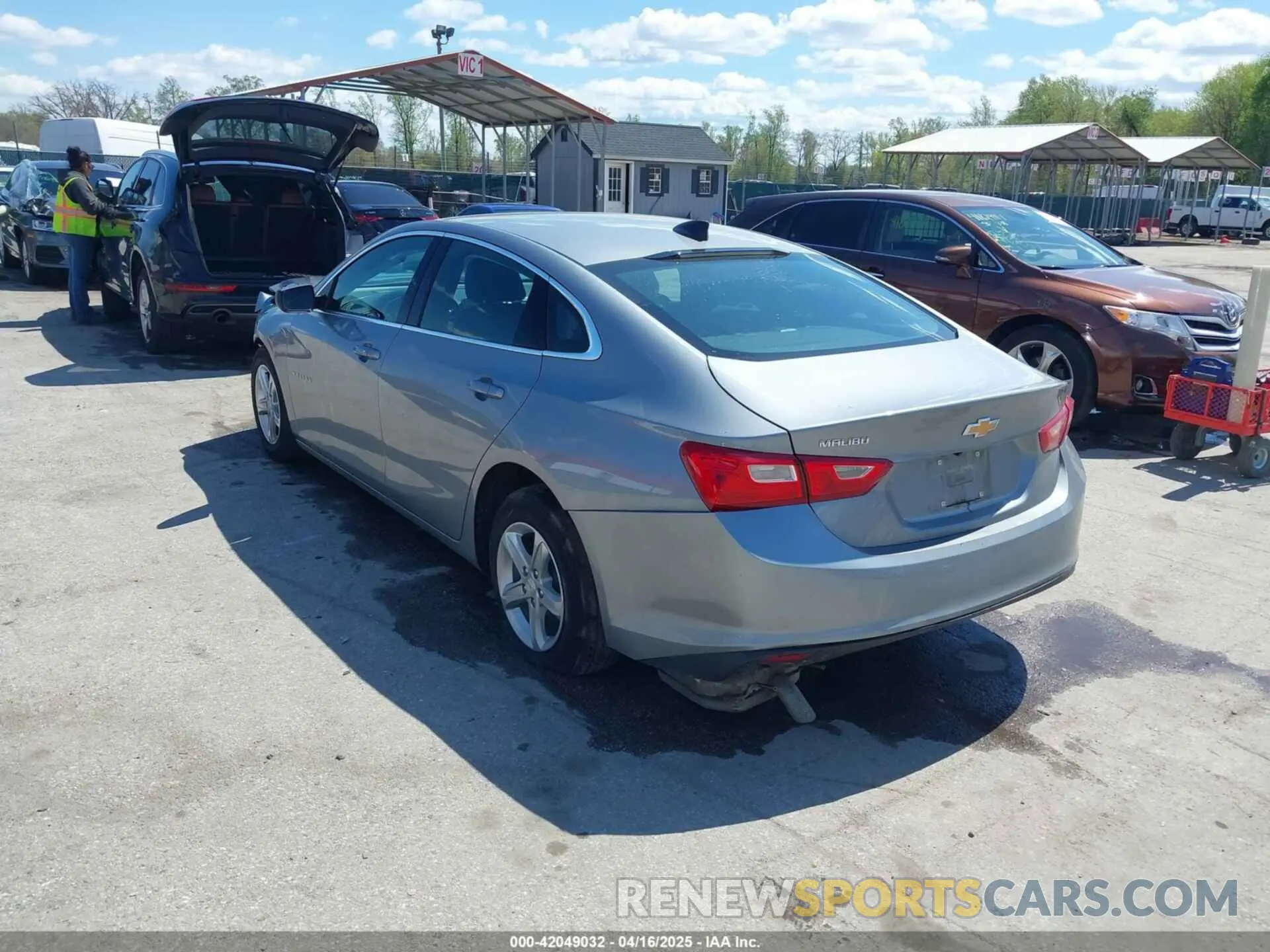 3 Photograph of a damaged car 1G1ZC5ST6RF124666 CHEVROLET MALIBU 2024