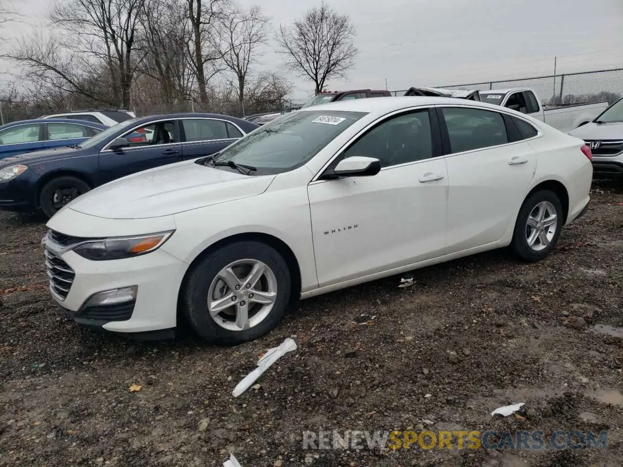 1 Photograph of a damaged car 1G1ZC5ST6RF201780 CHEVROLET MALIBU 2024