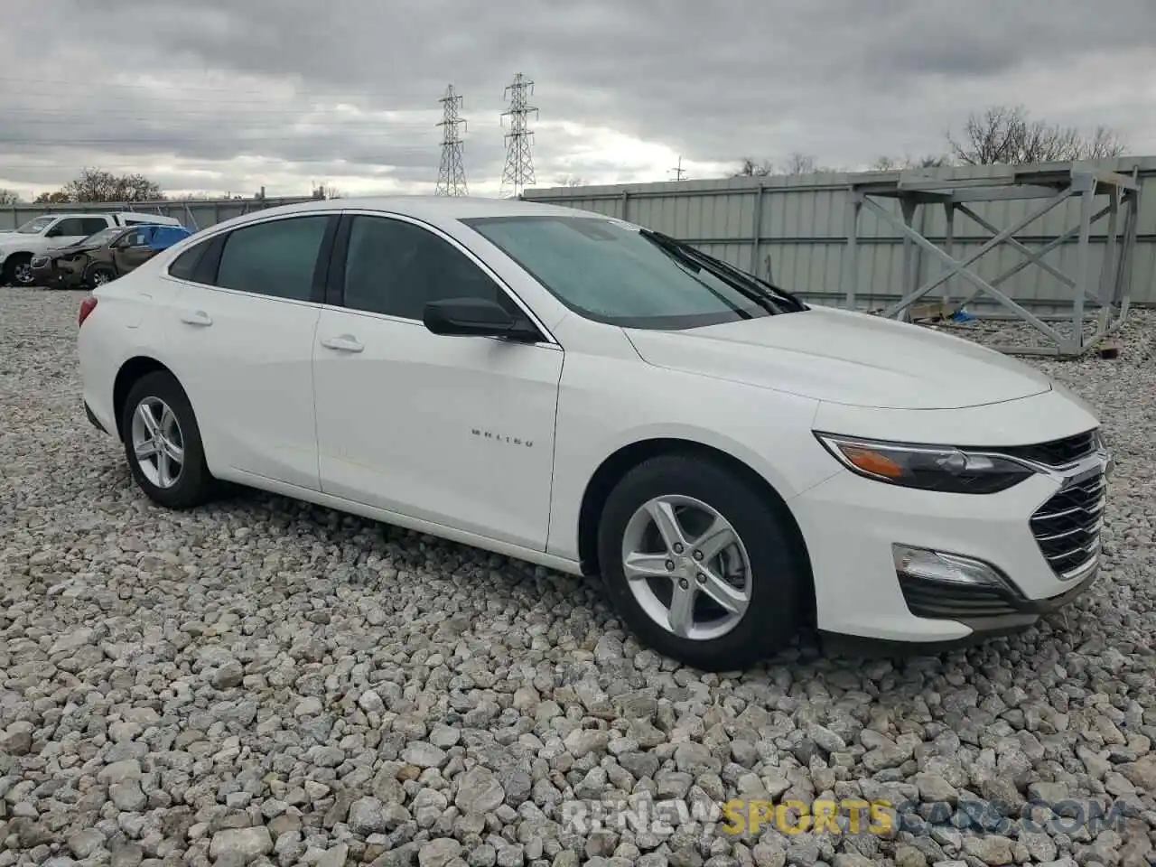 4 Photograph of a damaged car 1G1ZC5ST6RF210107 CHEVROLET MALIBU 2024