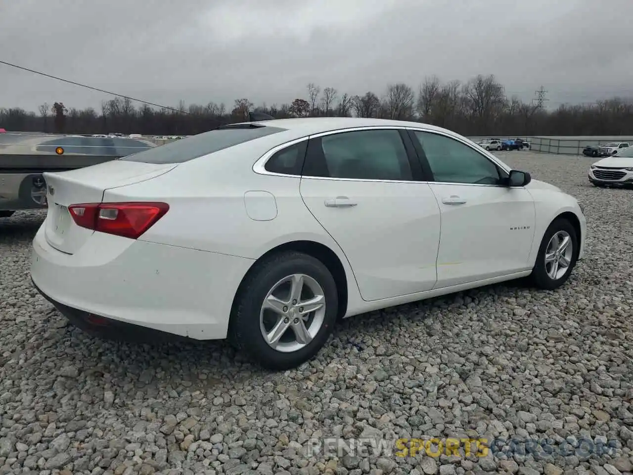 3 Photograph of a damaged car 1G1ZC5ST6RF247626 CHEVROLET MALIBU 2024