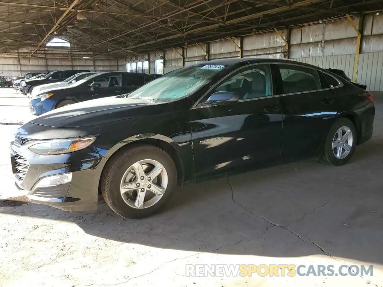1 Photograph of a damaged car 1G1ZC5ST7RF159314 CHEVROLET MALIBU 2024