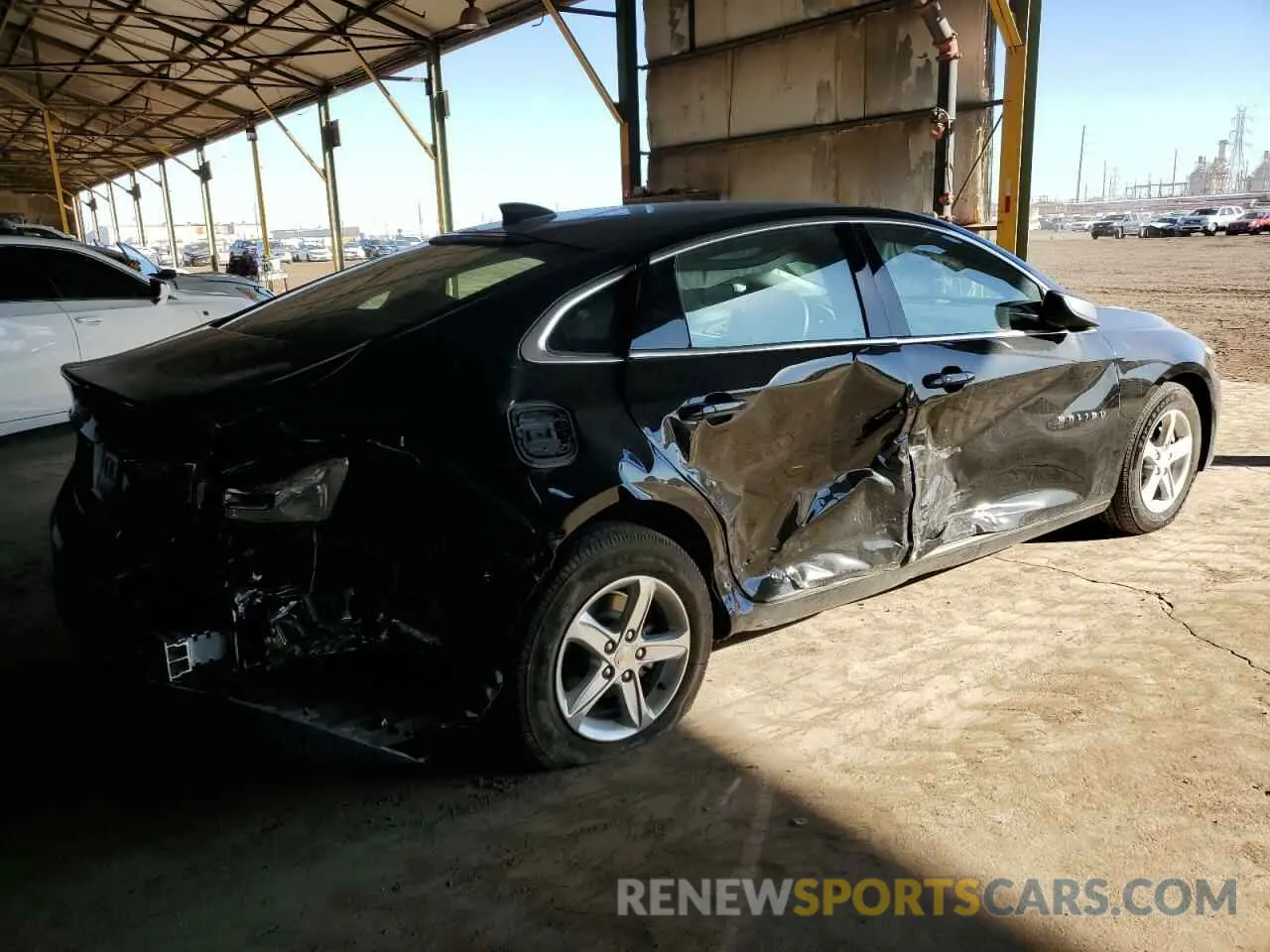 3 Photograph of a damaged car 1G1ZC5ST7RF159314 CHEVROLET MALIBU 2024