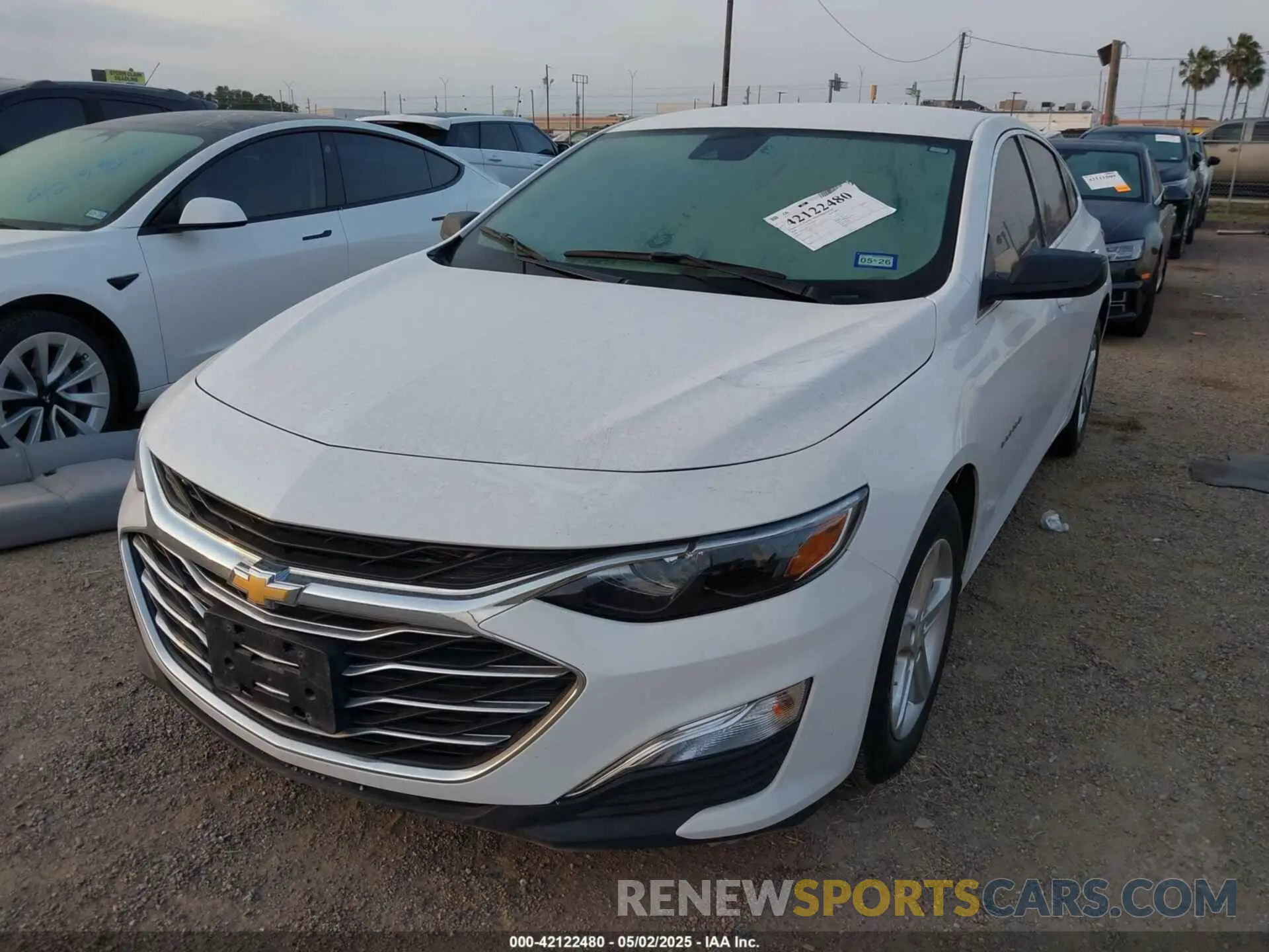 2 Photograph of a damaged car 1G1ZC5ST7RF223481 CHEVROLET MALIBU 2024