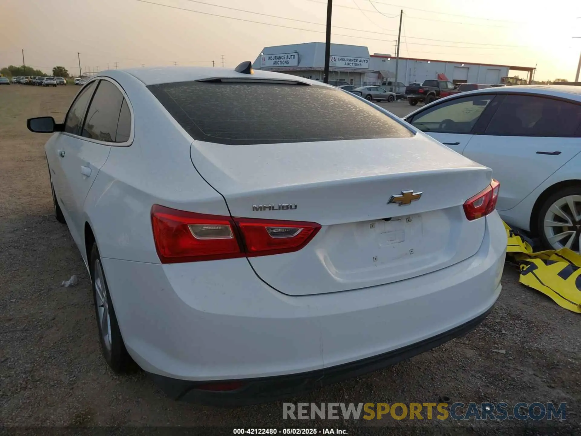 3 Photograph of a damaged car 1G1ZC5ST7RF223481 CHEVROLET MALIBU 2024