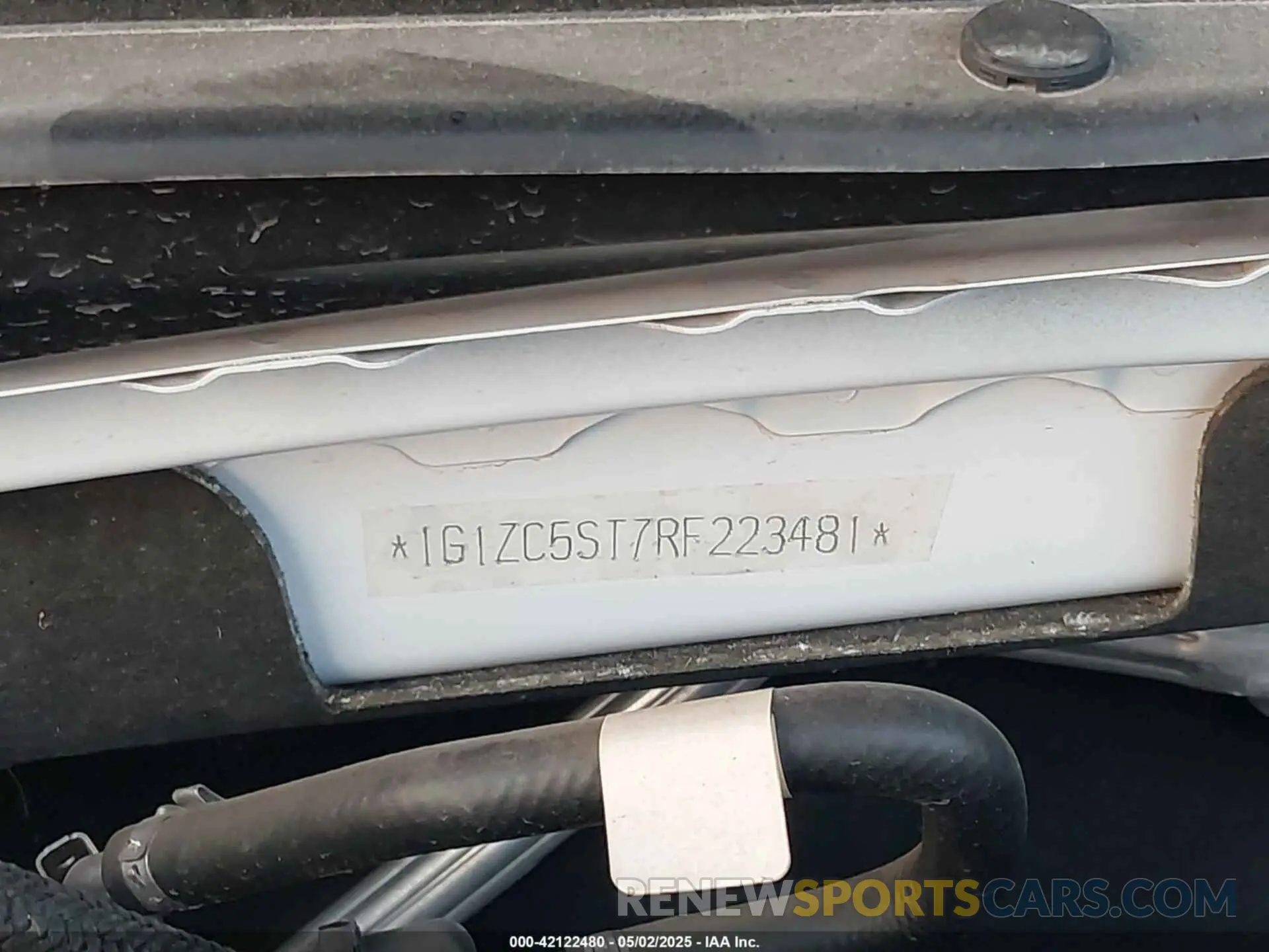 9 Photograph of a damaged car 1G1ZC5ST7RF223481 CHEVROLET MALIBU 2024