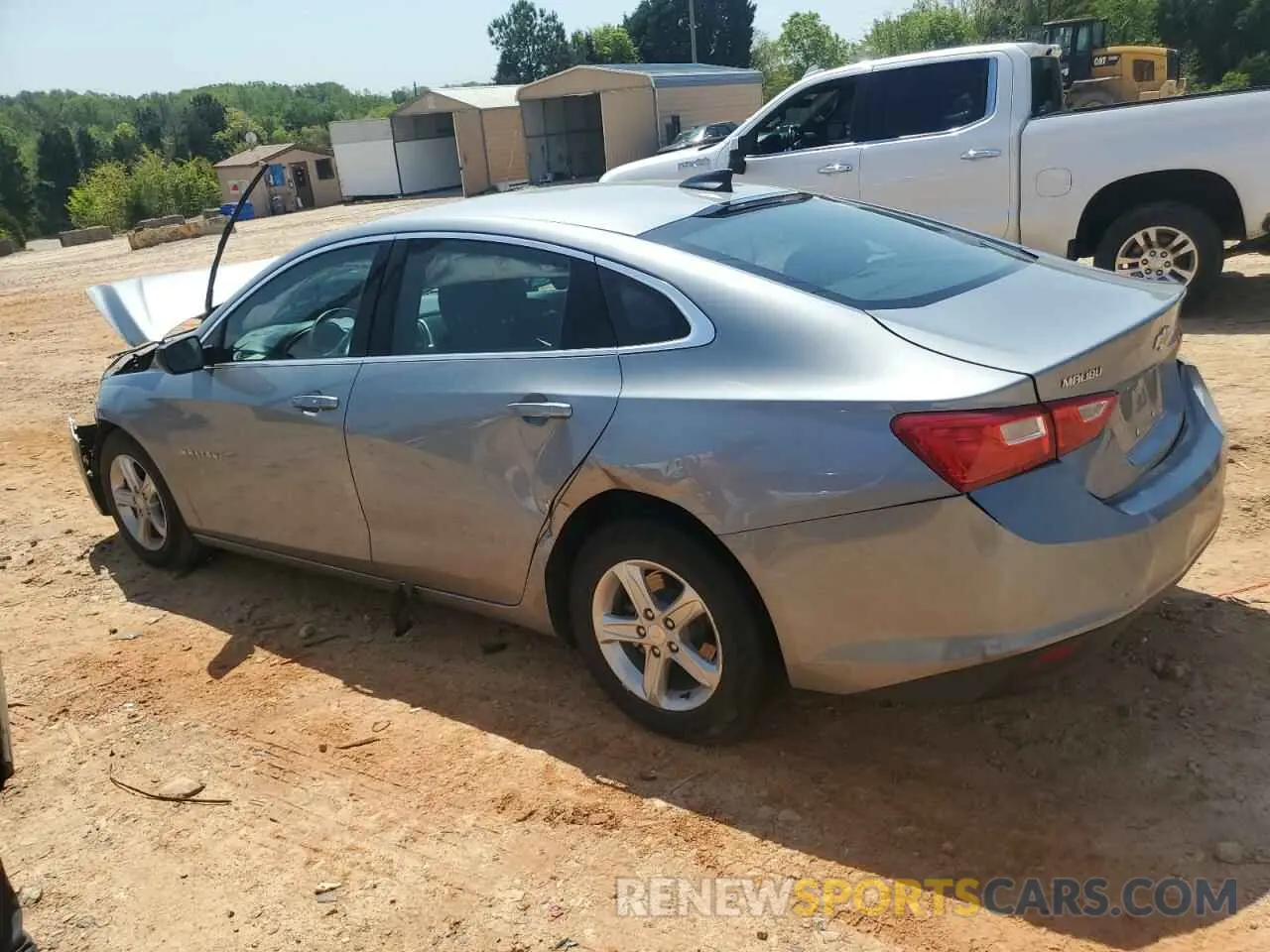 2 Photograph of a damaged car 1G1ZC5ST7RF241379 CHEVROLET MALIBU 2024