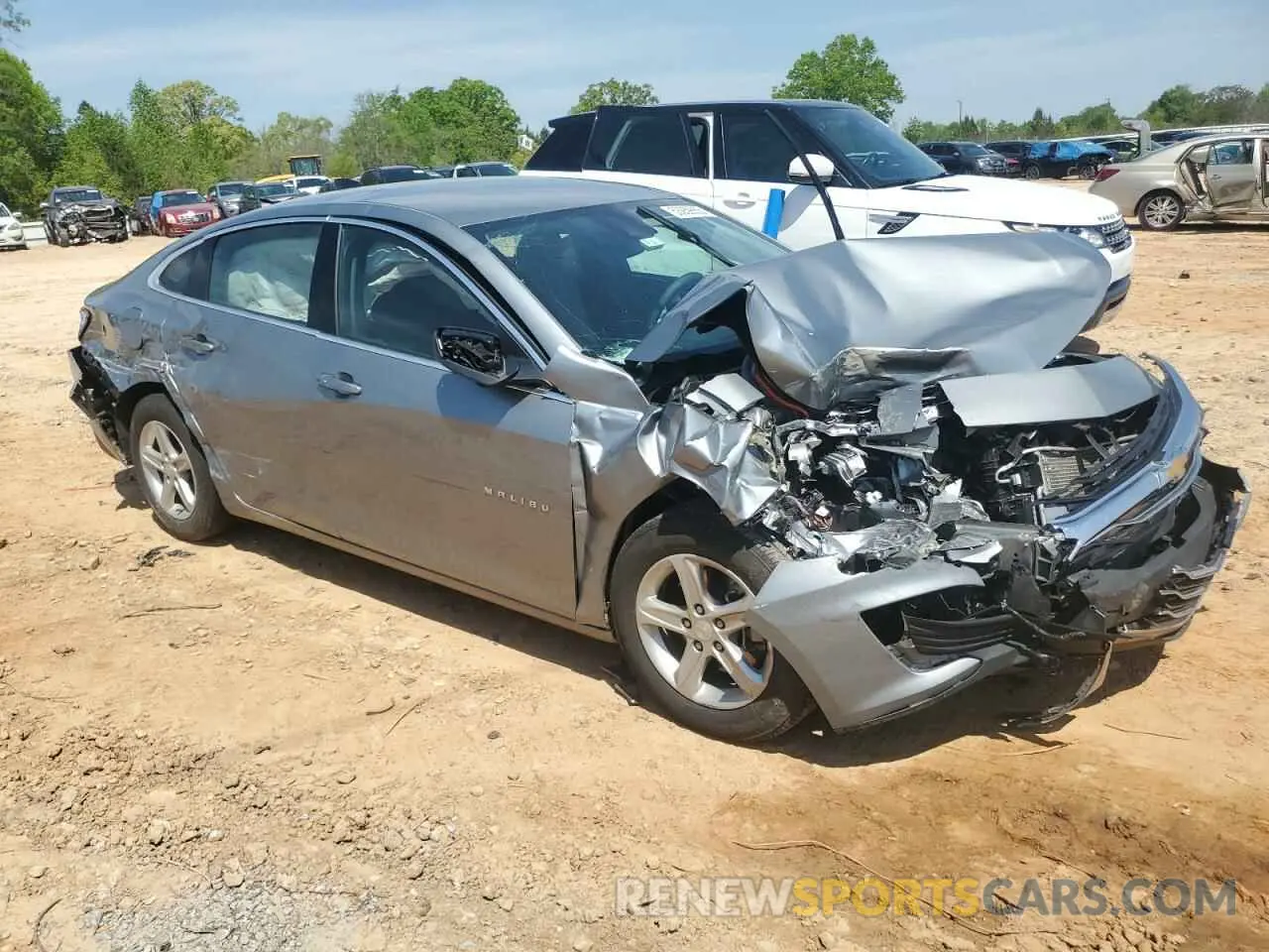 4 Photograph of a damaged car 1G1ZC5ST7RF241379 CHEVROLET MALIBU 2024
