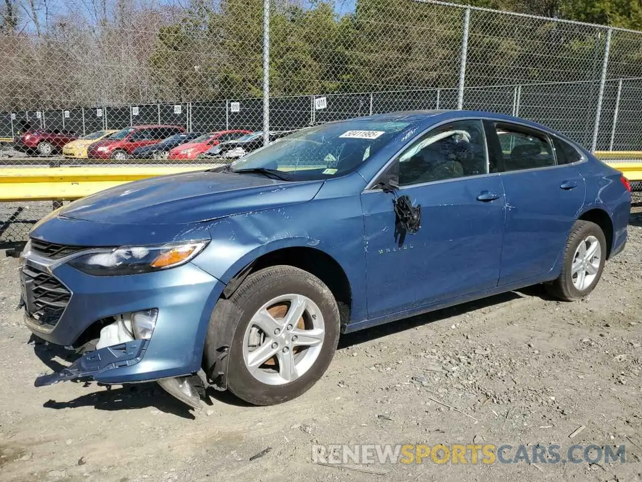 1 Photograph of a damaged car 1G1ZC5ST8RF125821 CHEVROLET MALIBU 2024