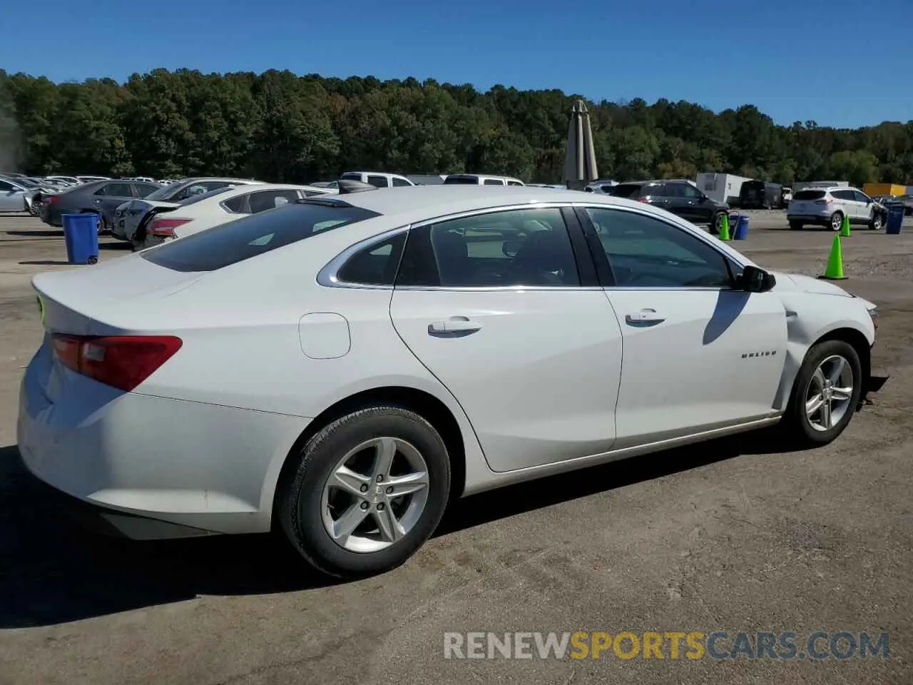 3 Photograph of a damaged car 1G1ZC5ST9RF186319 CHEVROLET MALIBU 2024