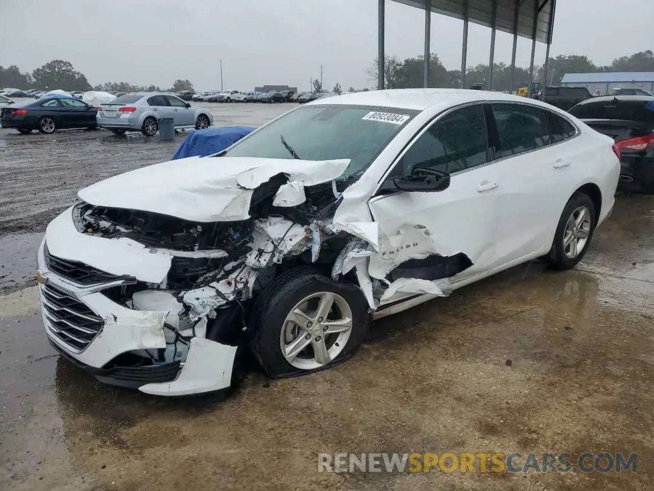 1 Photograph of a damaged car 1G1ZC5ST9RF199149 CHEVROLET MALIBU 2024