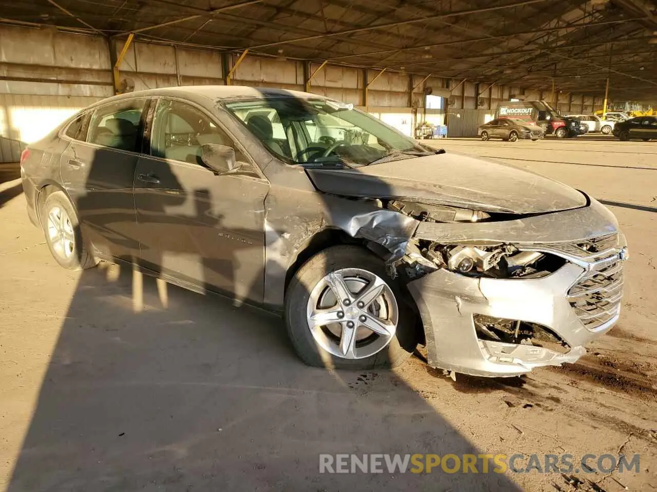 4 Photograph of a damaged car 1G1ZC5ST9RF225412 CHEVROLET MALIBU 2024