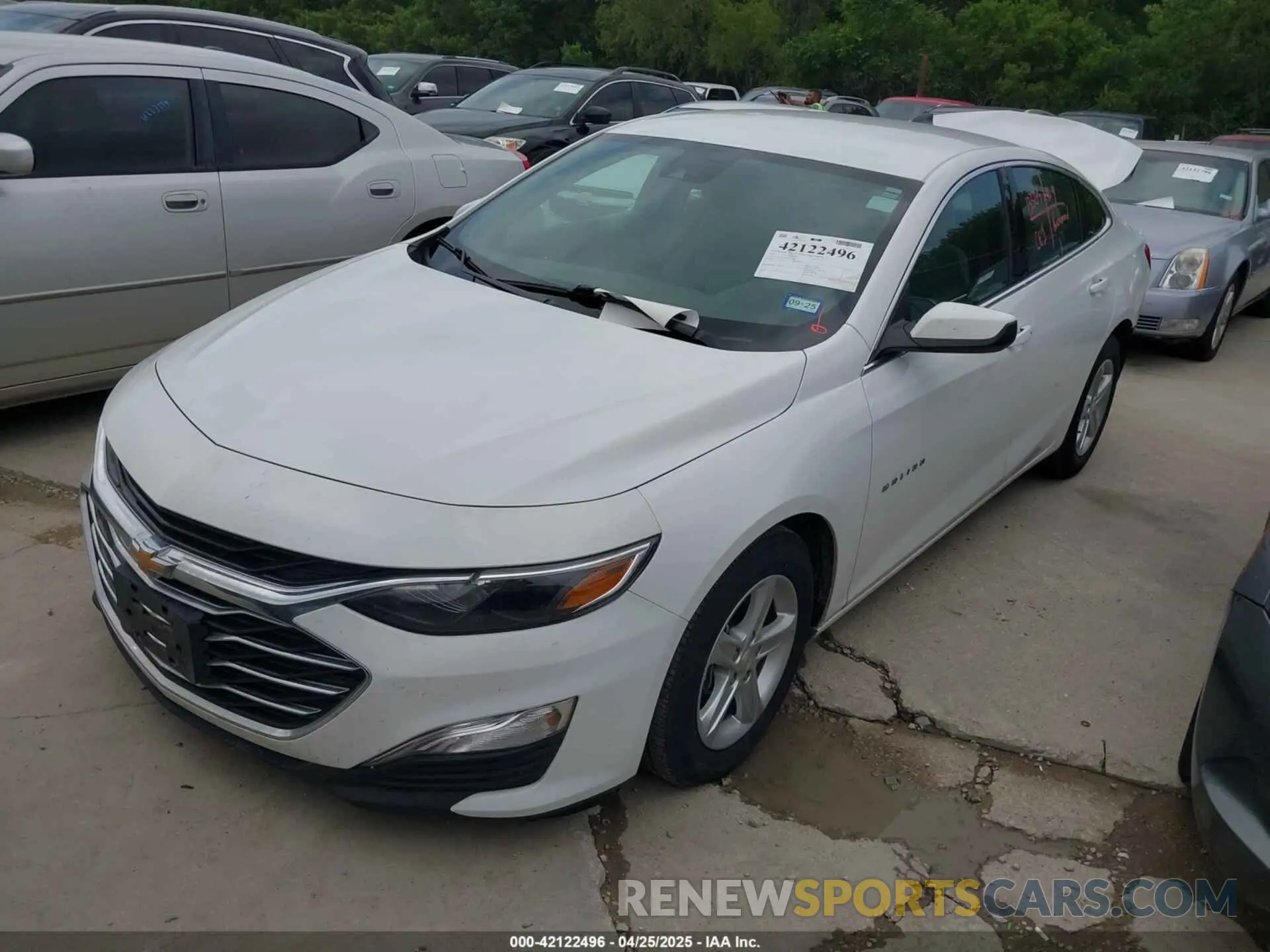 2 Photograph of a damaged car 1G1ZC5STXRF122502 CHEVROLET MALIBU 2024