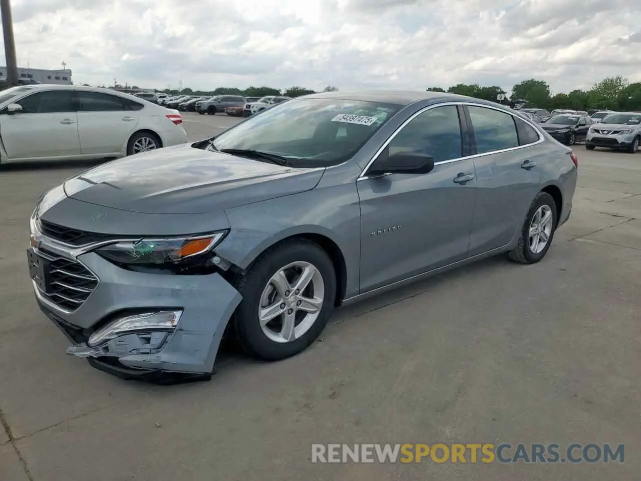 1 Photograph of a damaged car 1G1ZC5STXRF241697 CHEVROLET MALIBU 2024