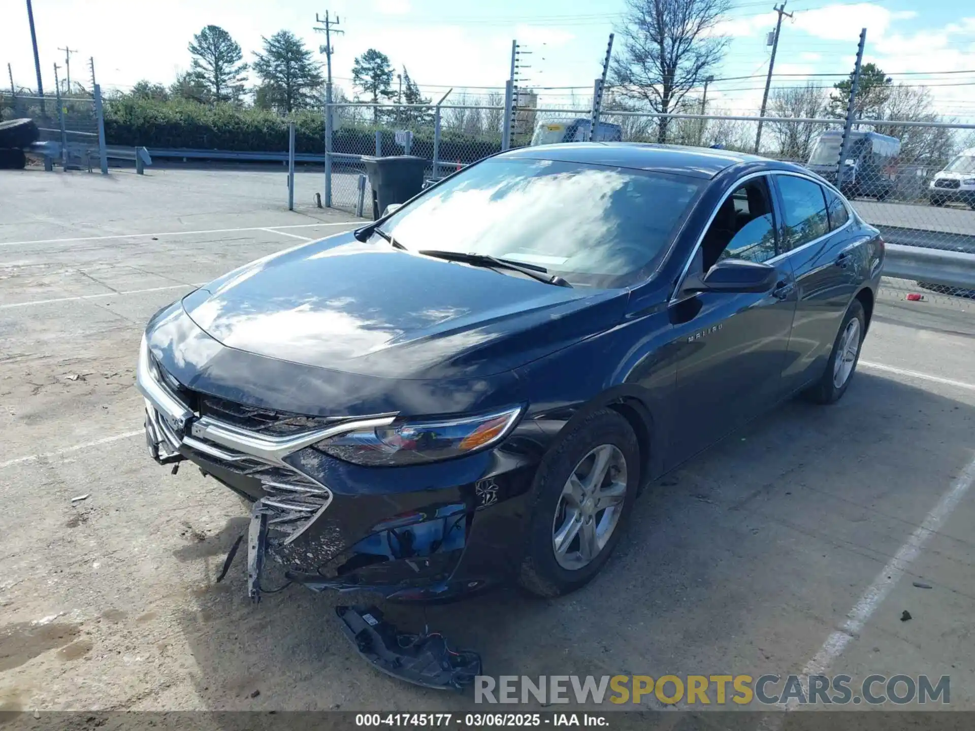 2 Photograph of a damaged car 1G1ZD5ST0RF123560 CHEVROLET MALIBU 2024